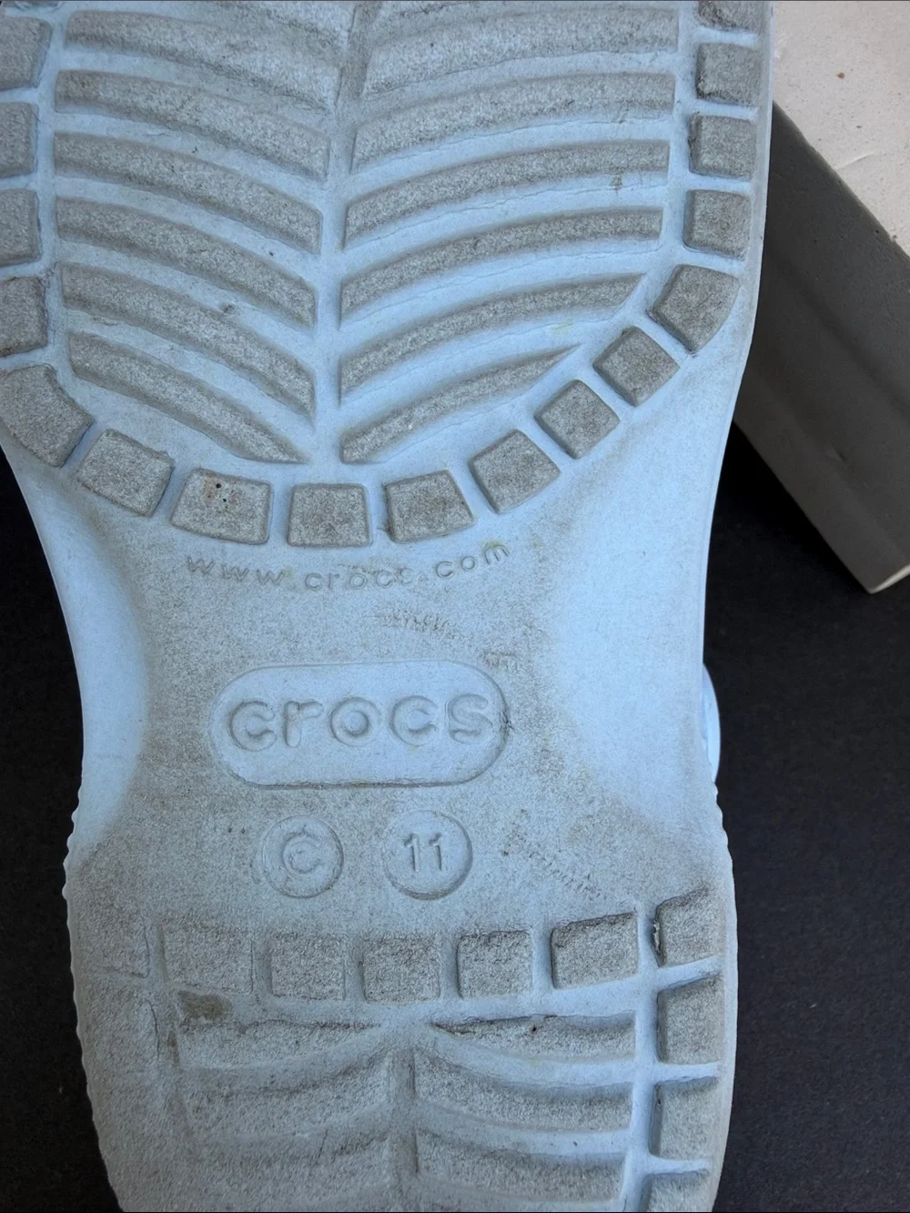CROCS Kids Classic Clog in Baby Blue